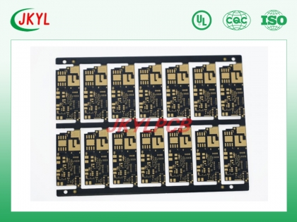 六层通孔工控PCB线路板